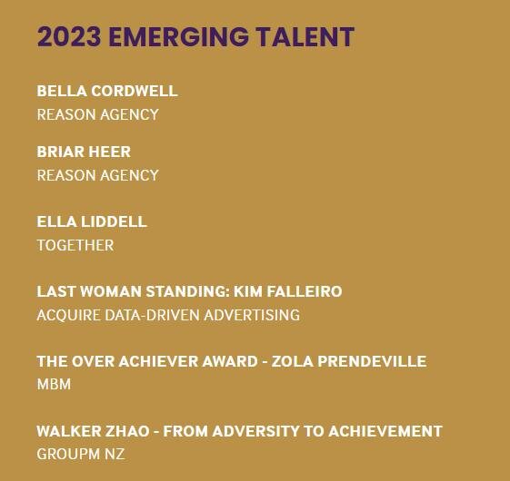 IAB 2023 Emerging Talent shortlist — Walker Zhao, GroupM NZ