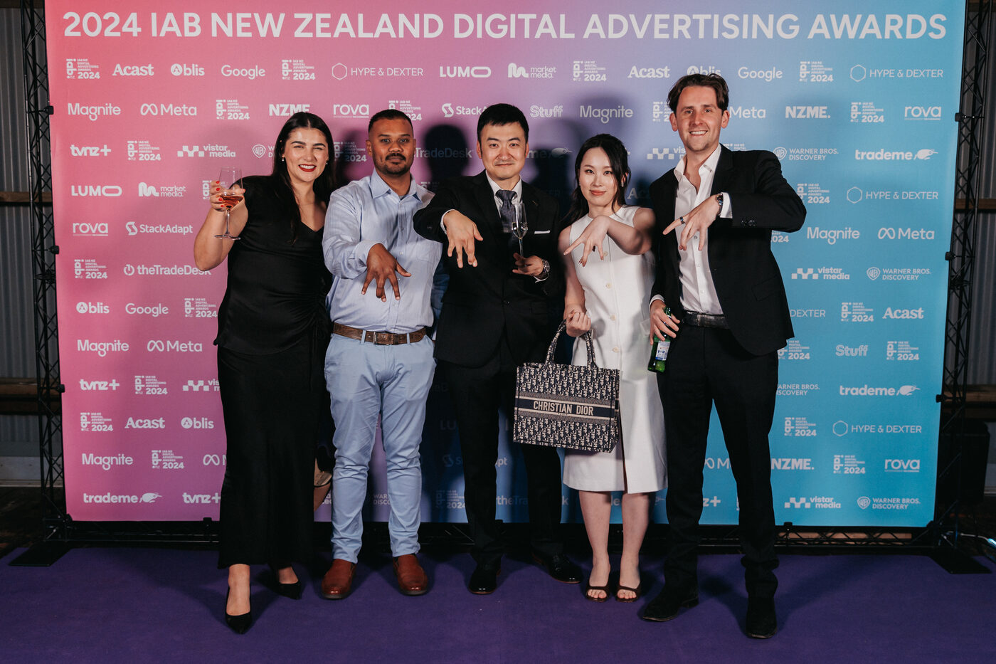 IAB New Zealand Digital Advertising Awards 2023 — Walker Zhao and team